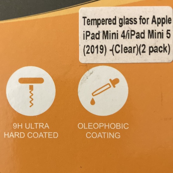 NWT 2 pack Supershieldz iPad Mini 4 or 5 Screen Protectors - Picture 5 of 8